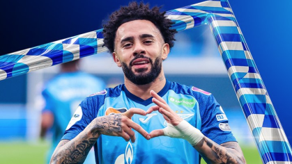 Claudinho, jogador do Zenit-RUS