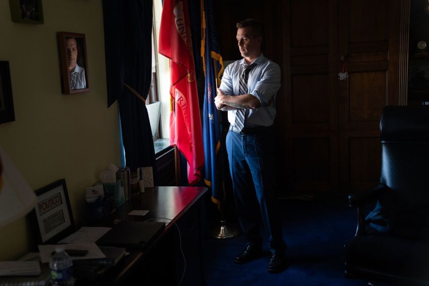 Deputado democrata Jared Golden / Minh Connors/The Washington Post/Getty Images via CNN Newsource