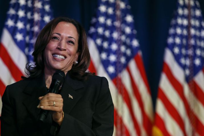 Kamala Harris, vice-presidente dos EUA / Chris duMond/Getty Images via CNN Newsource