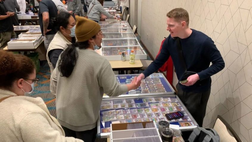 Ross "Coop" Cooper, colecionador de cartas de Pokémon / Ross Cooper/Arquivo Pessoal