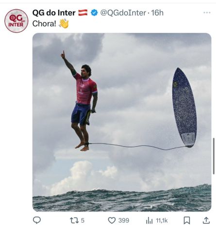 Brasileiros responderam provocação feita por Kanoa em 2021 / Reprodução/X