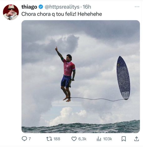 Brasileiros responderam provocação feita por Kanoa em 2021 / Reprodução/X