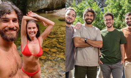 Deborah Secco celebra conquista do ex-marido: "Sucesso, te amo"