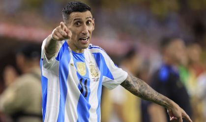 Di Maria dá risada de Raphinha antes de Argentina x Brasil