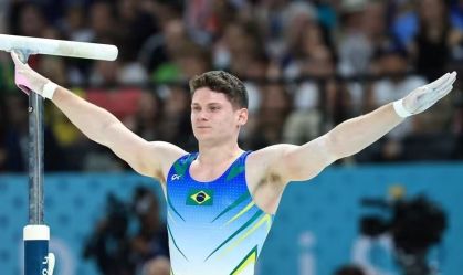 Diogo Soares vai disputar a final individual geral nesta quarta-feira (31)