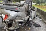 Capitão do tetra, Dunga sofre acidente de carro no Paraná