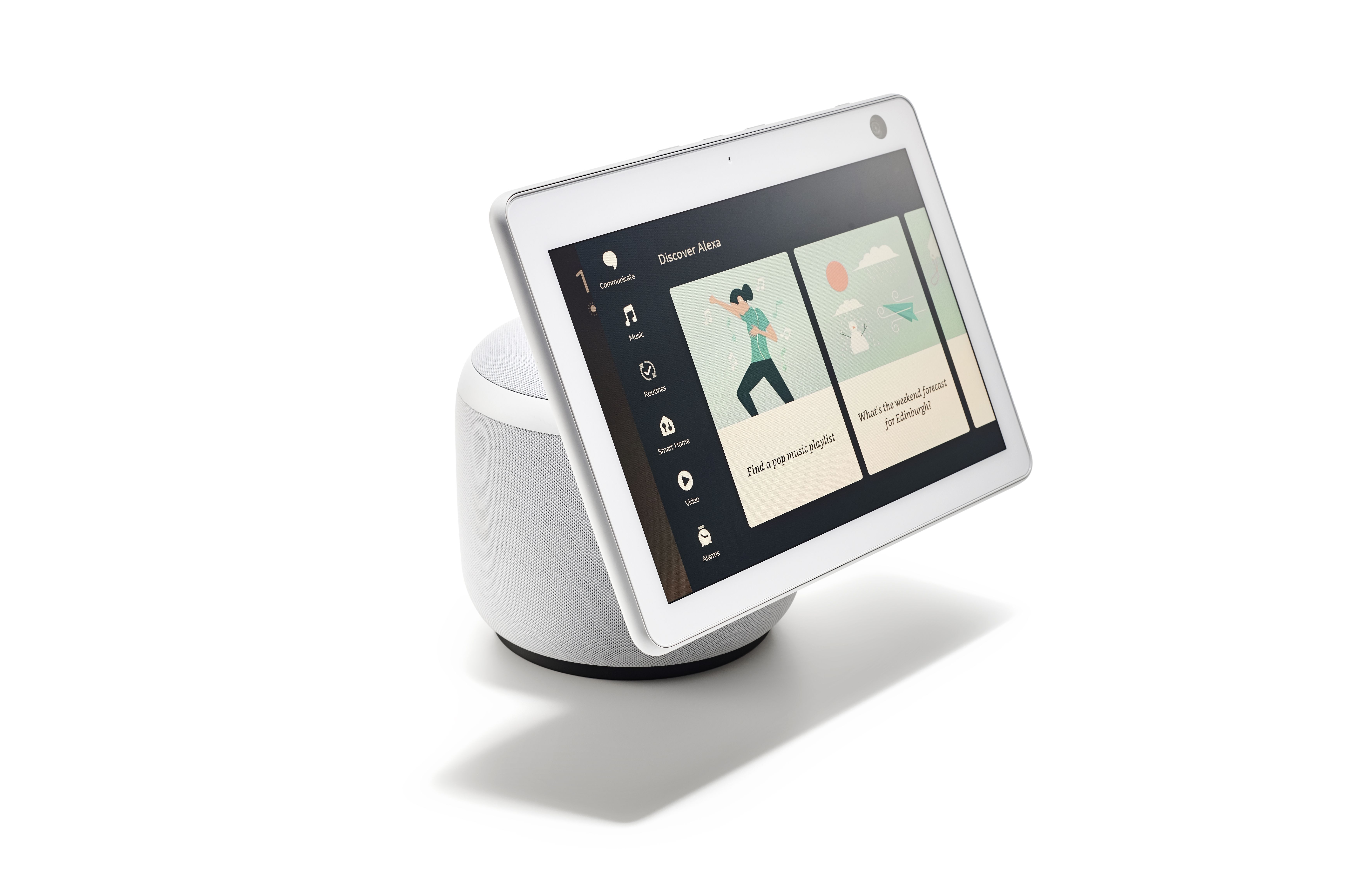 Echo Show 10, da Amazon (crédito: Future Publishing/Getty Images)