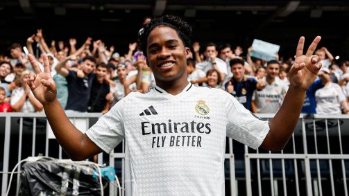 Endrick é apresentado pelo Real Madrid
