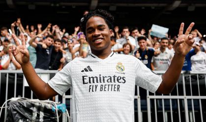 Endrick é apresentado pelo Real Madrid