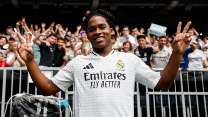 Endrick é apresentado pelo Real Madrid