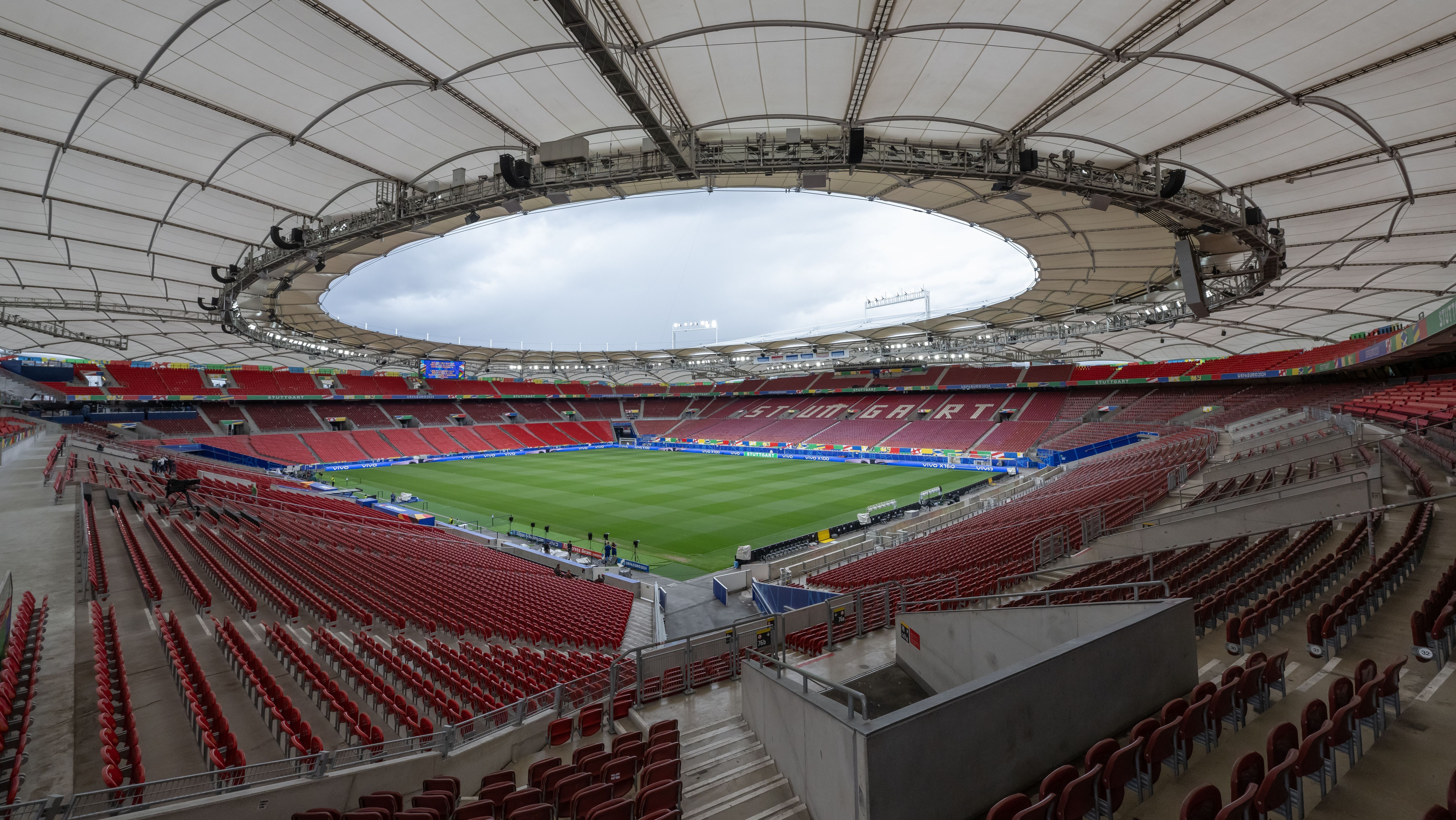 Stuttgart pelas quartas de final da Eurocopa