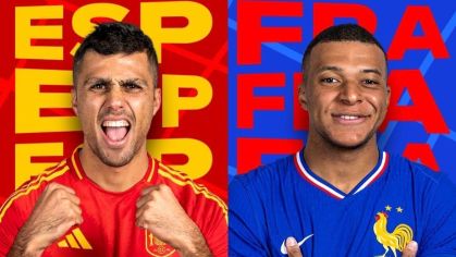 Rodri e Mbappé são os destaques de Espanha x França