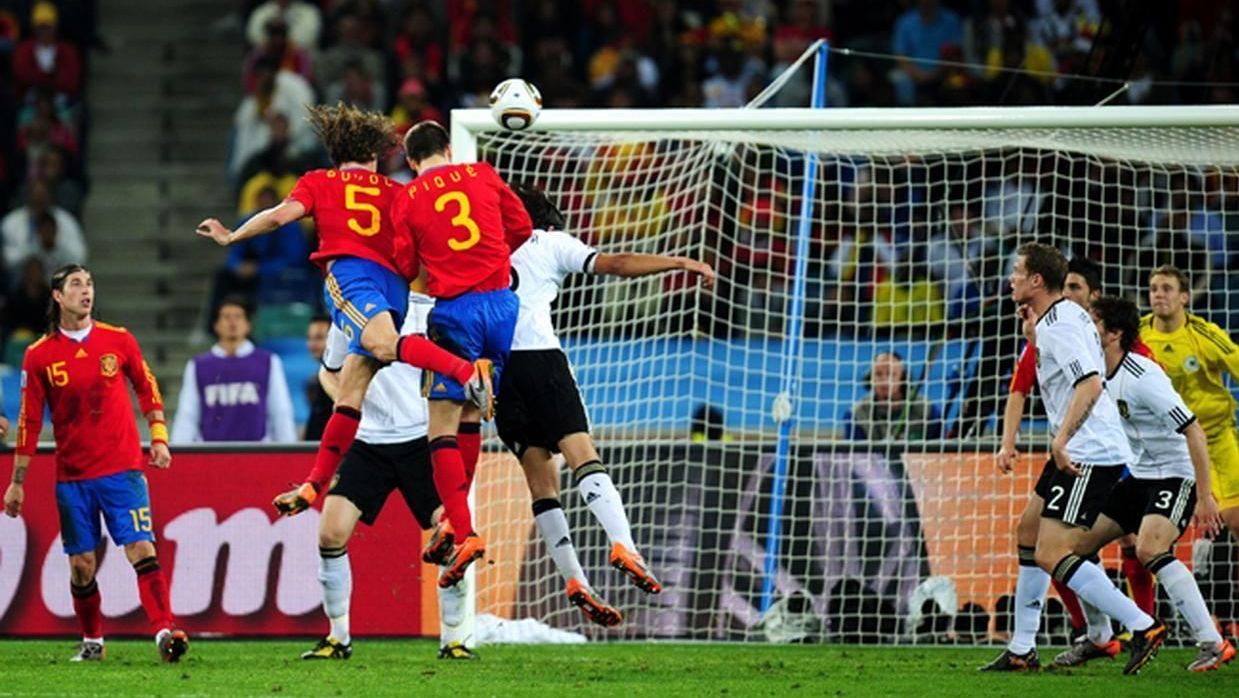 Espanha eliminou Alemanha nas semifinais da Copa do Mundo de 2010