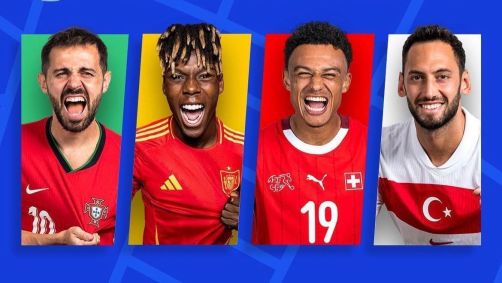 Portugal, Espanha, Suíça e Turquia fecham o grupo de classificadas na Euro