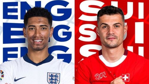 Inglaterra e Suíça se enfrentam neste sábado (6), às 13h, na Düsseldorf Arena, em Düsseldorf