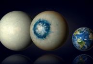 Exoplaneta gelado pode conter atmosfera e oceano líquido, mostra estudo