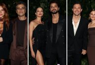 Antonio Banderas reúne famosos em lançamento de perfume no Rio