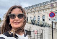 Fátima Bernardes cobre as Olimpíadas fora da Globo: 