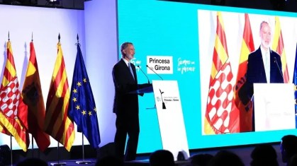 Felipe VI elogiou seleção espanhola durante evento