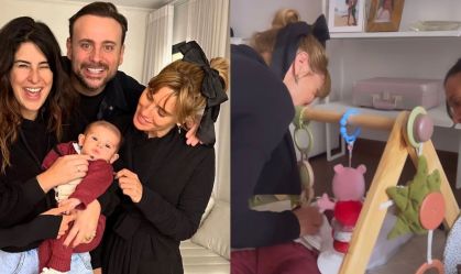 Fernanda Paes Leme brinca sobre visita de Carolina Dieckmann: "Filha da Nazaré"