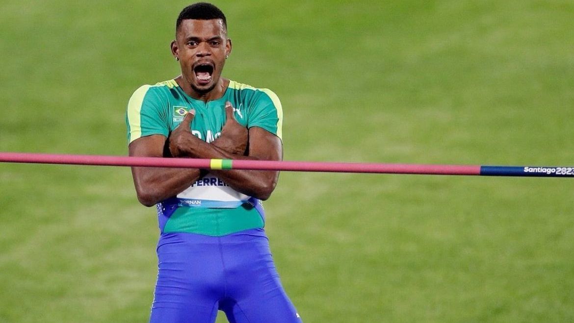 Fernando Ferraz, o Balotelli, vai representar o Brasil no declato olímpico