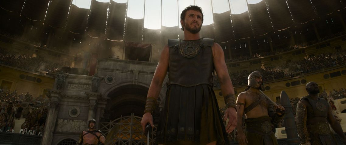 Paul Mescal em "Gladiador 2" • Divulgação/Paramount Pictures