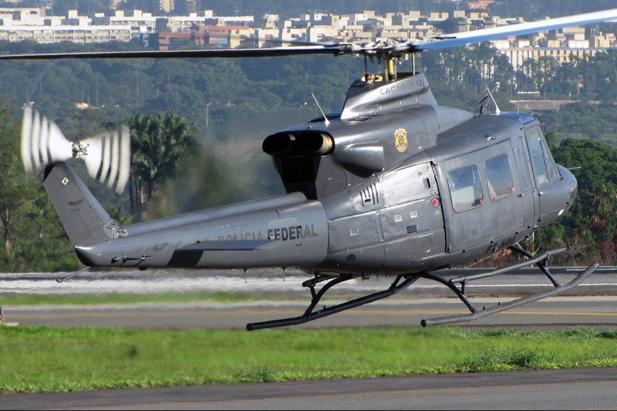 Aeronaves eram utilizadas para transporte de equipes da Polícia Federal / Divulgação/PF