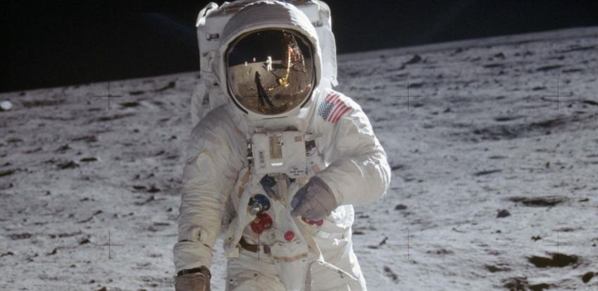 Por enquanto, apenas astronautas norte-americanos pisaram na Lua, mas a China já tem planos de enviar uma missão tripulada ao satélite natural (crédito: Nasa)