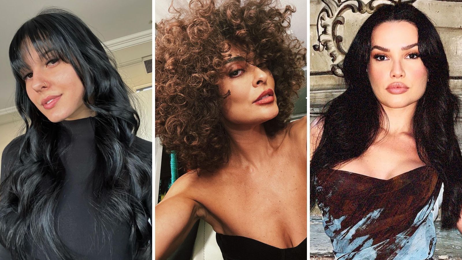 Ana Castela, Juliana Paes e Juliette são adeptas às franjas