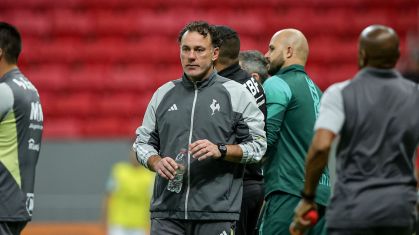 Gabriel Milito, técnico do Atlético-MG