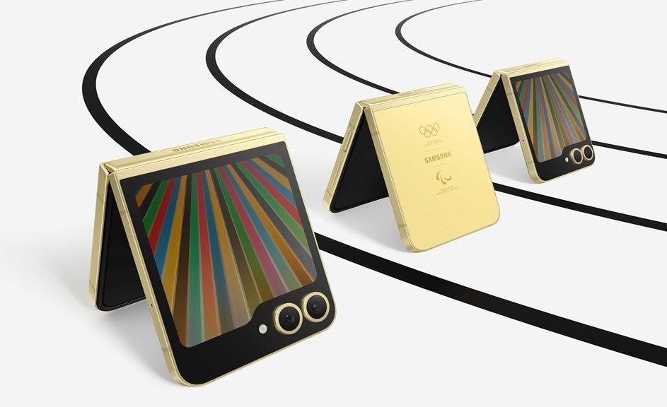 Galaxy Z Flip6 Edição Olímpica possui tecnologia Galaxy AI / Divulgação/Samsung