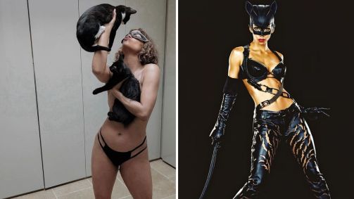 Halle Berry celebra 20 anos de "Mulher-Gato"