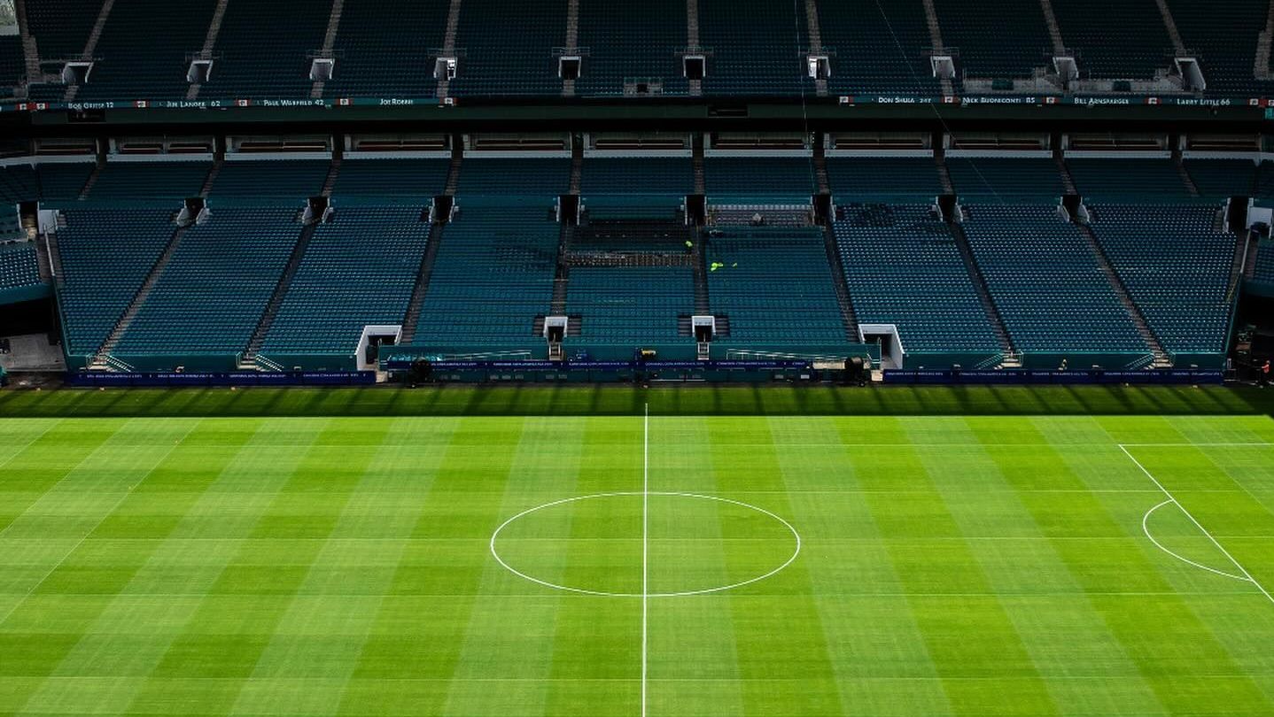 Estádio Hard Rock, localizado em Miami, na Flórida, nos Estados Unidos