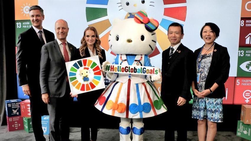 Hello Kitty na ONU / Divulgação/ONU