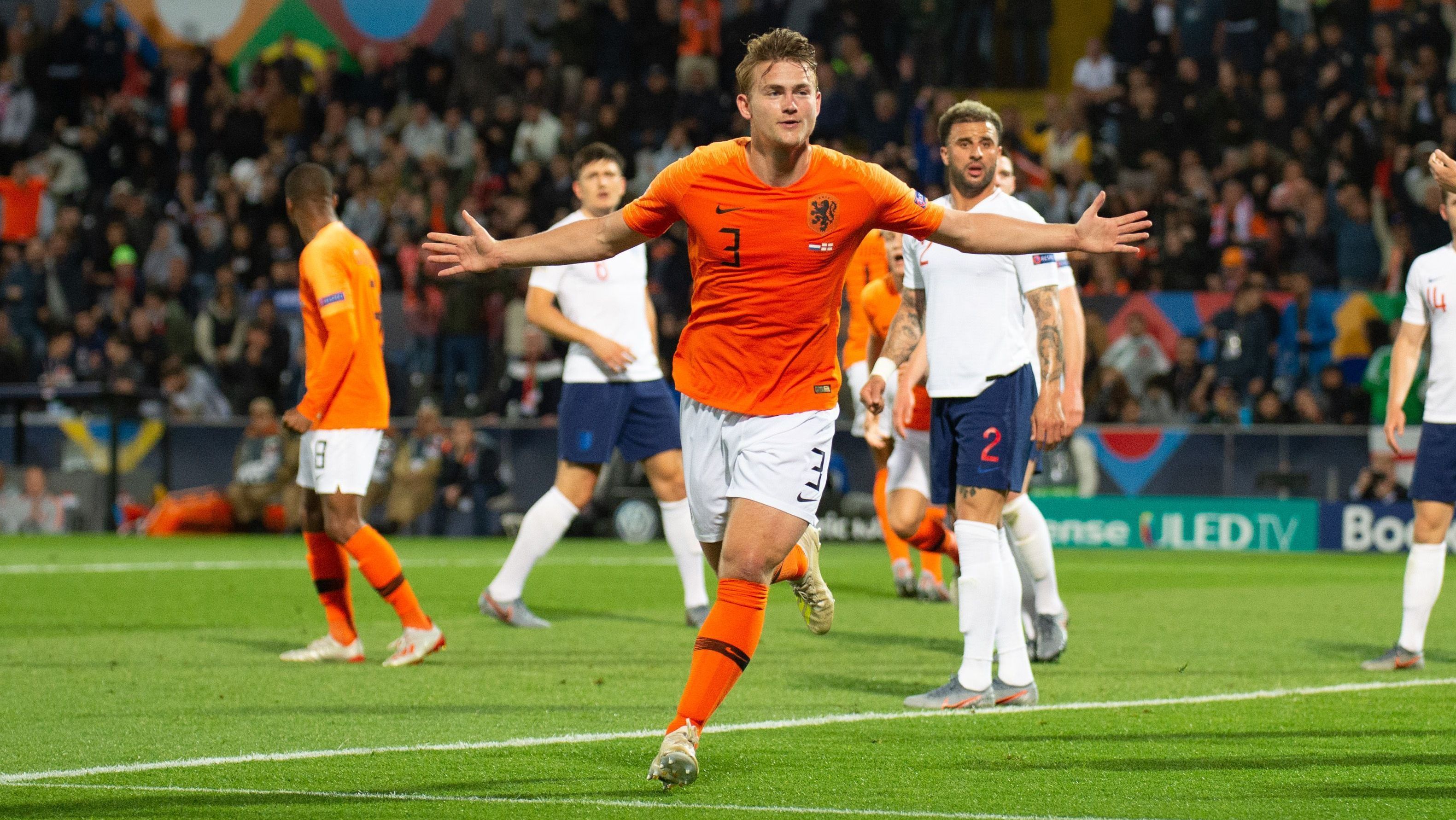 Holanda venceu a Inglaterra na Nations League de 2019