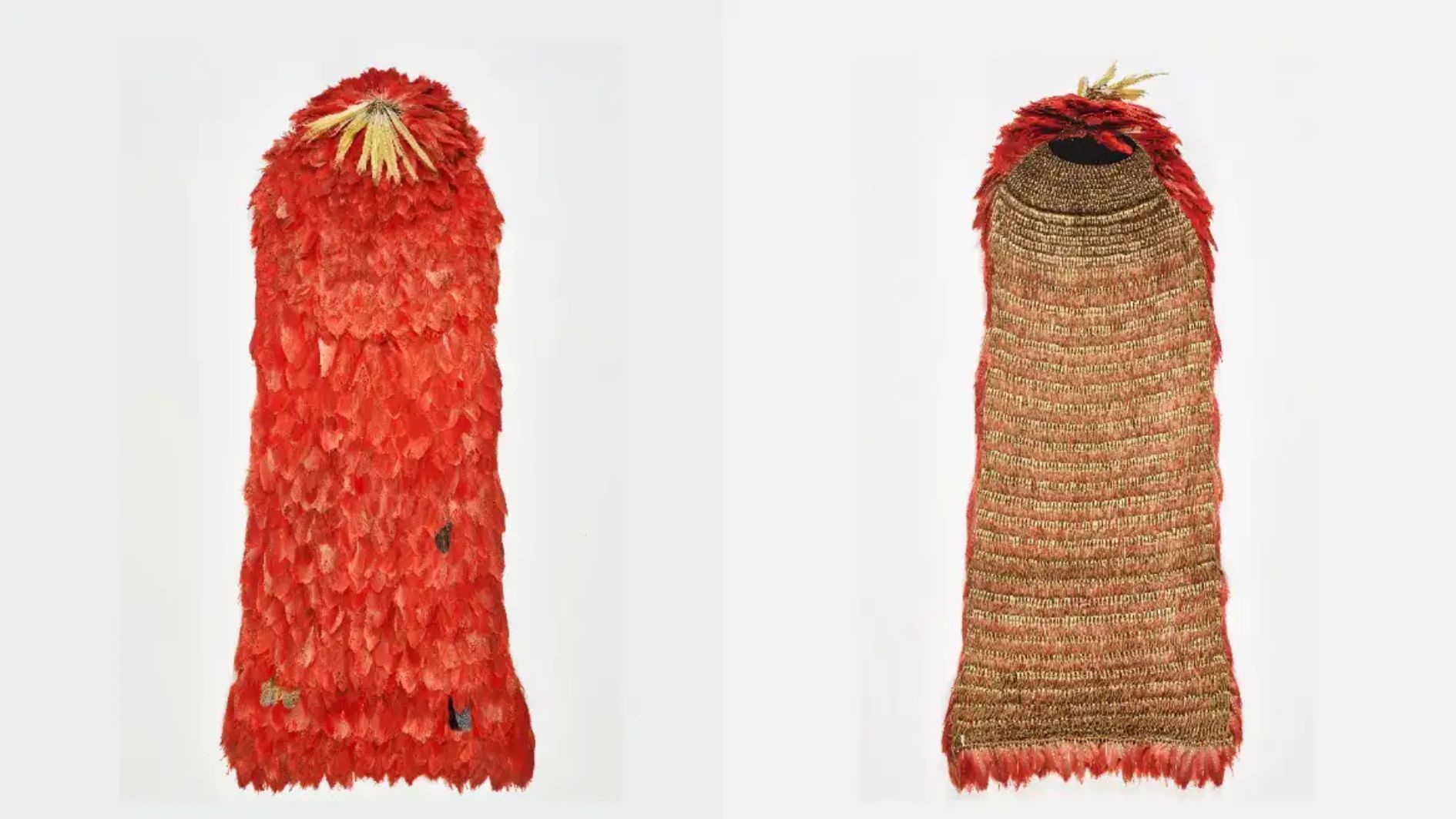 Manto Tupinambá estava no Museu Nacional da Dinamarca e é devolvido ao Brasil / Reprodução/ Museu Nacional da Dinamarca