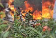 Dois homens morrem em queda de aeronave no litoral de Santa Catarina