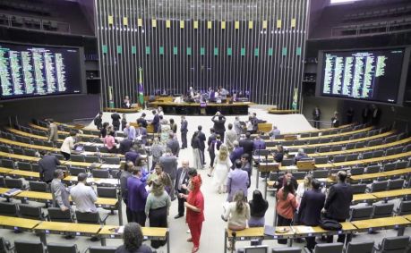 Sessão plenária da Câmara