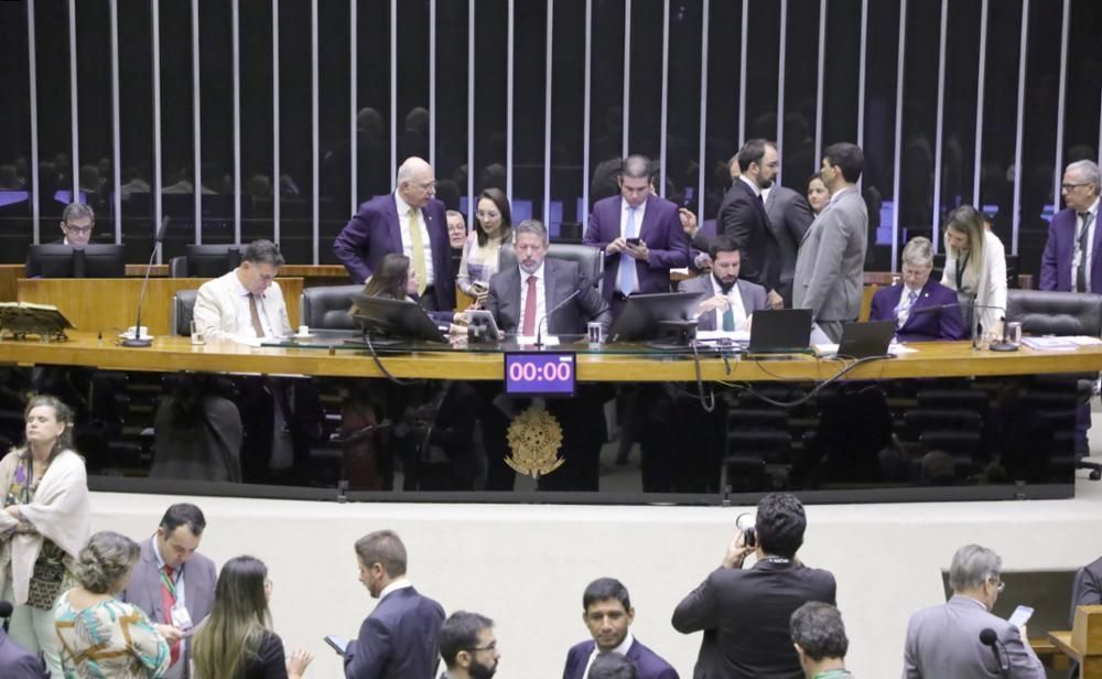 Sessão plenária da Câmara dos Deputados