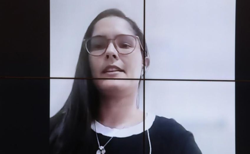 Sabrina Damasceno relatou abuso que sofreu na PRF / 12/07/2024 - Bruno Spada/Câmara dos Deputados