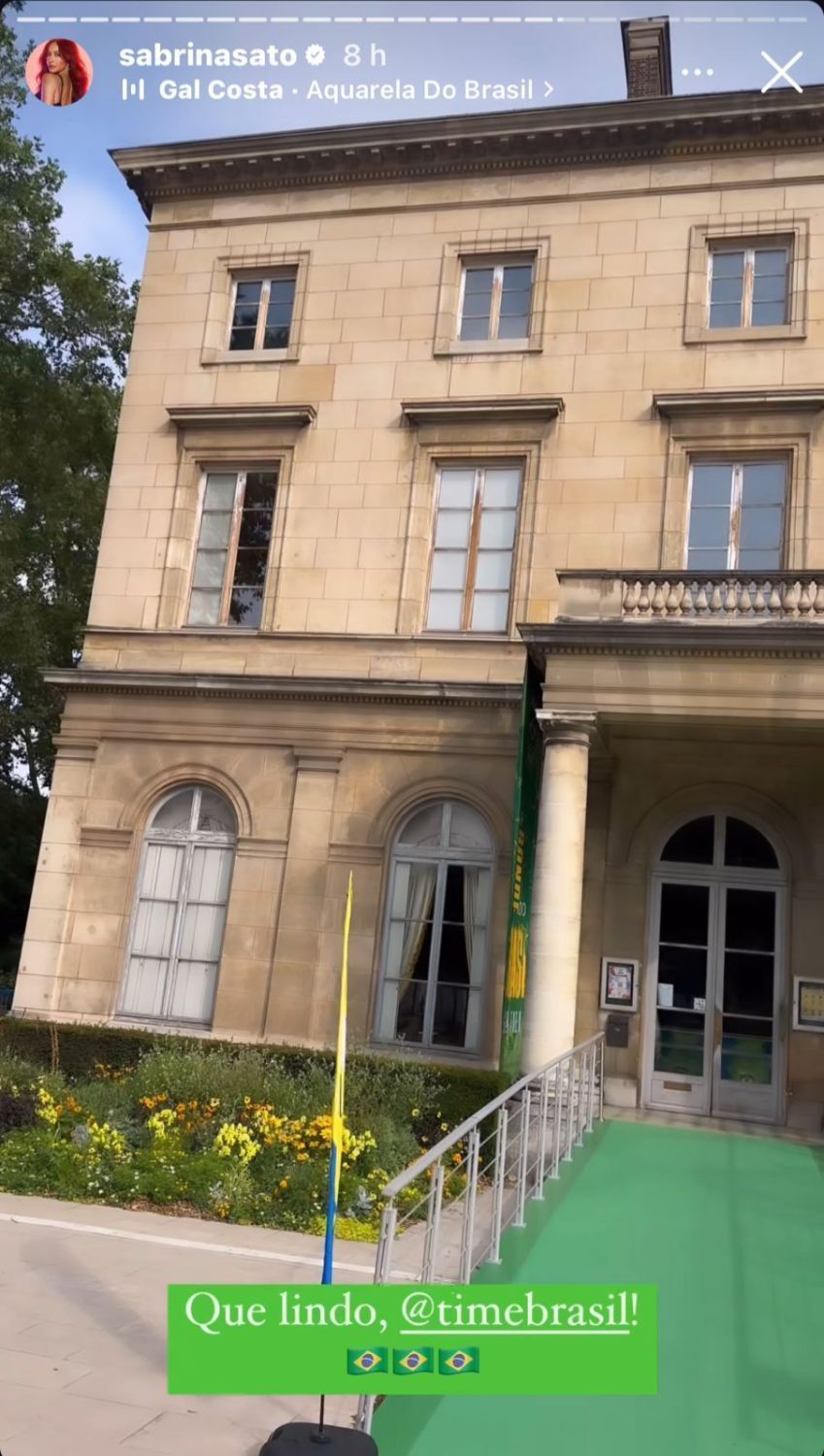 Instalações dos atletas brasileiros em Paris / Instagram/Sabrina Sato