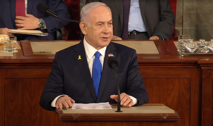 Em discurso no Congresso dos EUA, Netanyahu diz que há “embate entre barbárie e civilização”