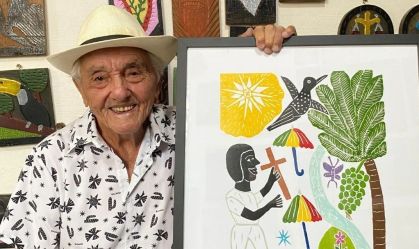 Conheça vida e obra de J. Borges, xilogravurista morto aos 88 anos