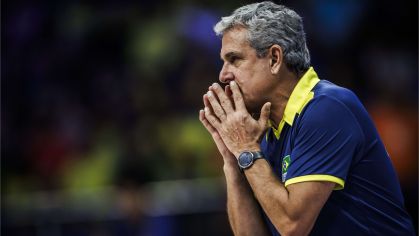 José Roberto Guimarães, técnico da Seleção Brasileira feminina de vôlei