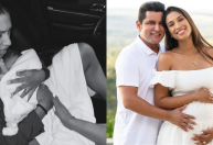 Filho de cantor Léo Magalhães nasce no carro: 