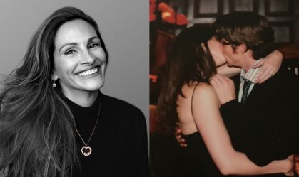 Julia Roberts exibe foto inédita com o marido ao celebrar aniversário de casamento