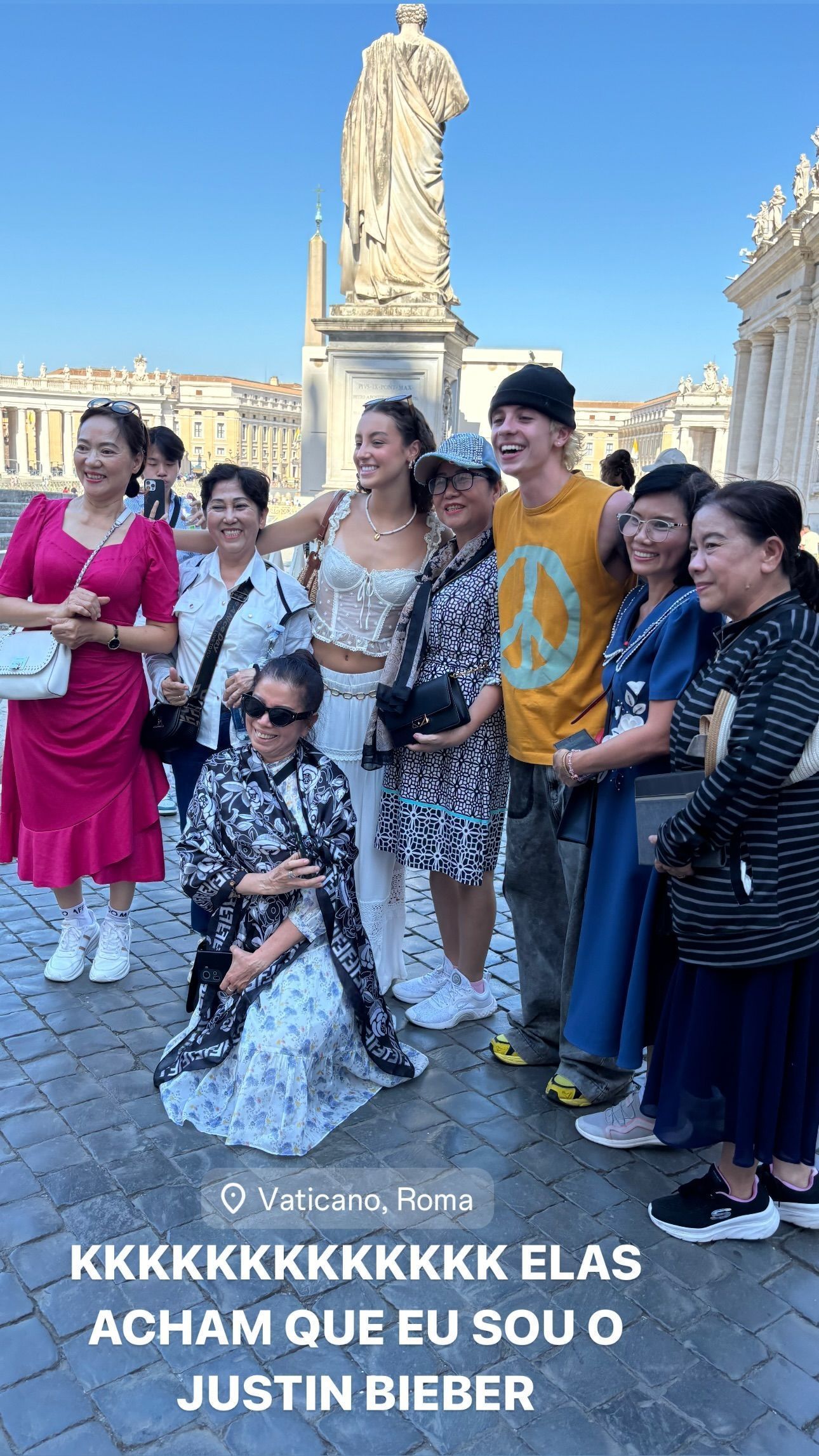 Juliano Floss diz ter sido confundido com Justin Bieber em Roma / Instagram/Juliano Floss