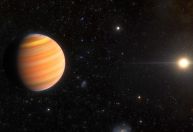 Astrônomos detectam exoplaneta com órbita invertida em forma de pepino