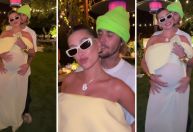 Justin Bieber posta vídeo com Hailey na reta final da gravidez