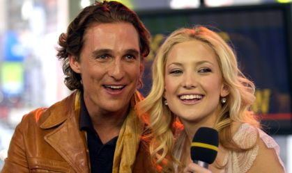 Kate Hudson diz que ela e Matthew McConaughey não usam desodorante
